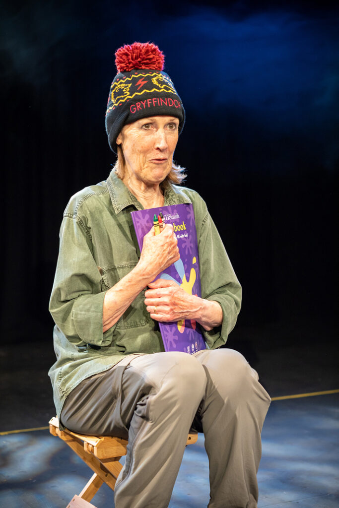 Alison Skilbeck performing her play